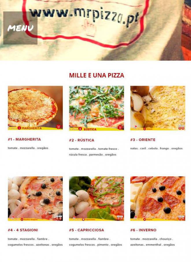 Menu Mr Pizza  . Mr Pizza (2021-04-30-2021-04-30)