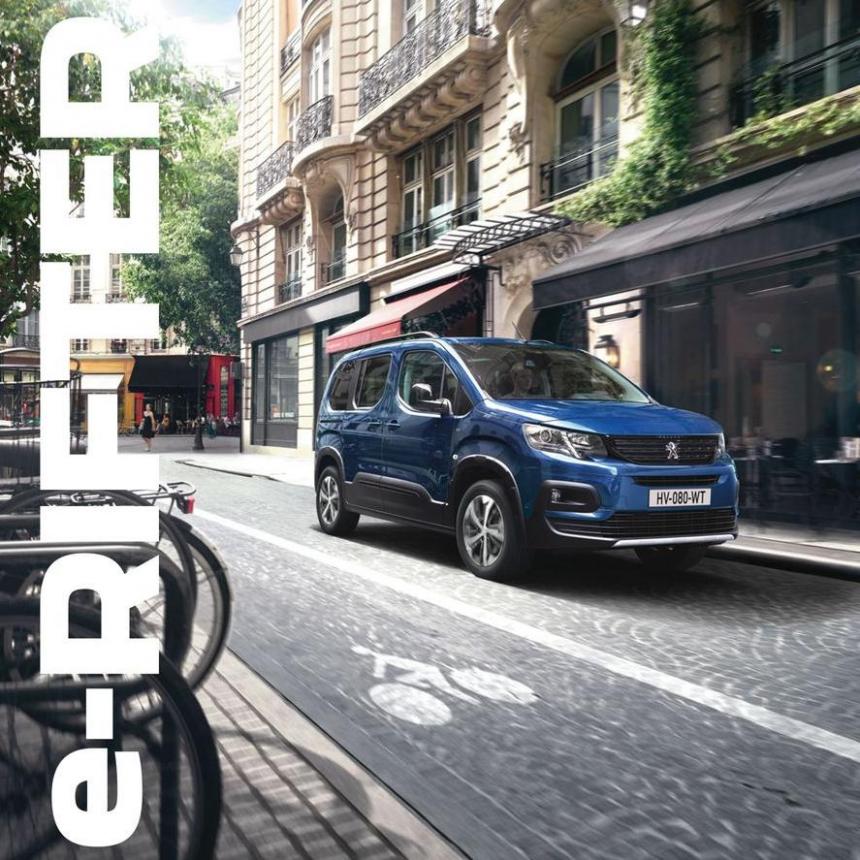 Folheto Peugeot e-RIFTER . Peugeot (2024-05-25-2024-05-25)