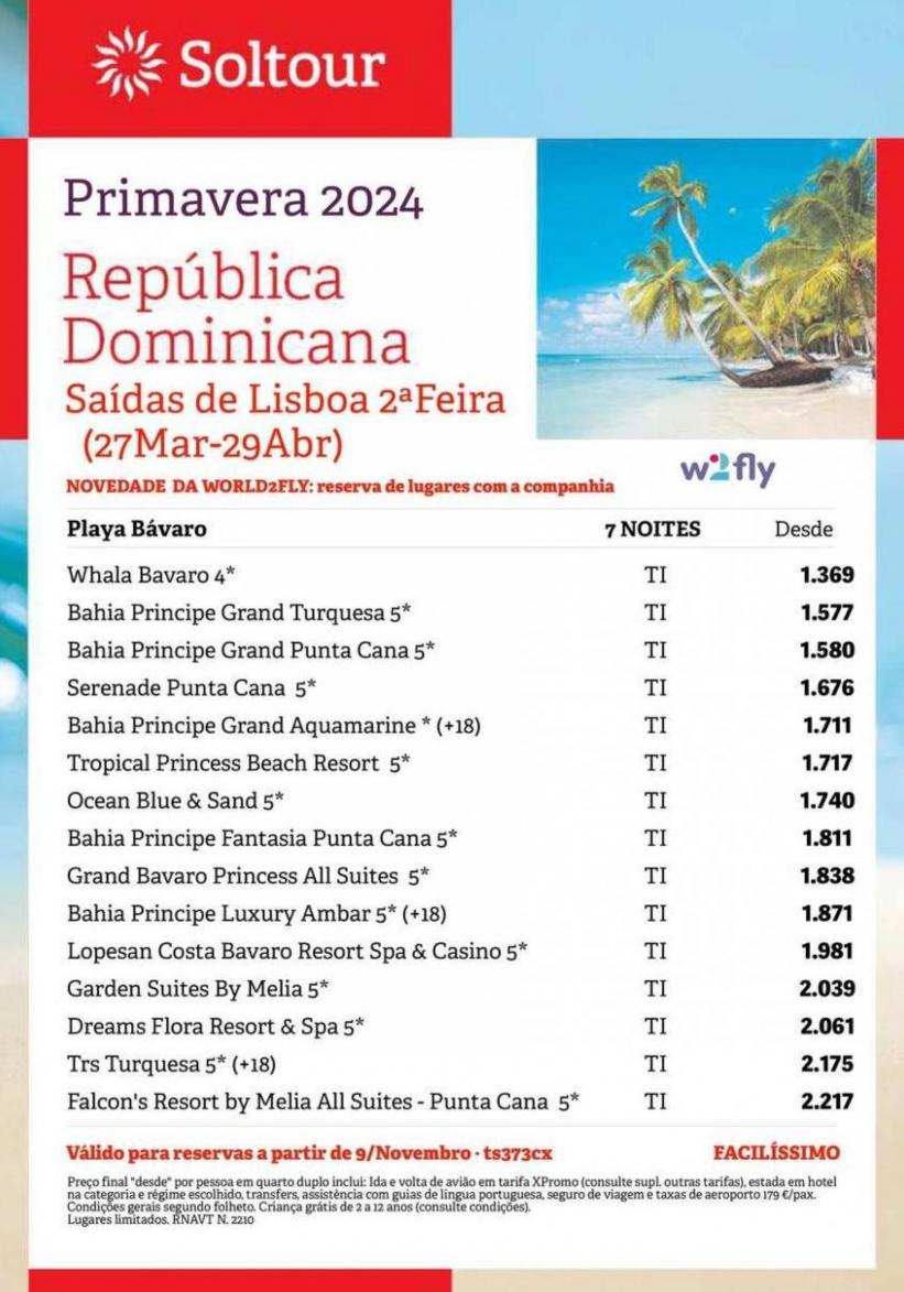 República Dominicana Primavera 2024. Soltour (2024-04-29-2024-04-29)